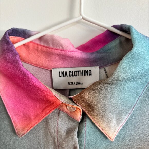 LNA Clothing Kaleidoscope Blouse - Picture 4 of 5